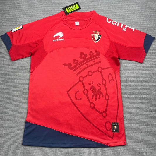Jersey 2010/12 Osasuna Local Manga corta Versión Fan Retro