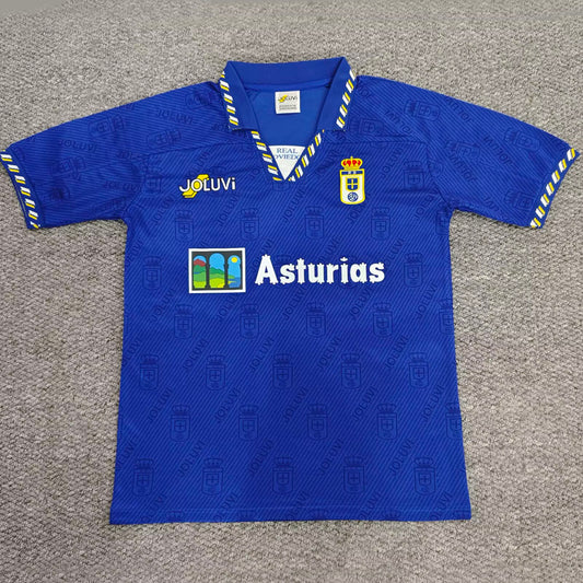 Jersey 1995/1996 Real Oviedo Local Manga corta Versión Fan Retro