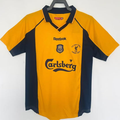 Jersey 2000/01 Liverpool Especial Manga corta Versión Fan Retro