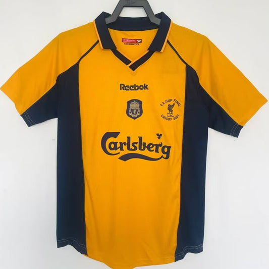 Jersey 2000/01 Liverpool Especial Manga corta Versión Fan Retro