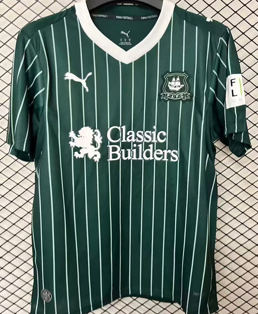Jersey 2026/27 Plymouth Argyle Local Manga corta Versión Fan