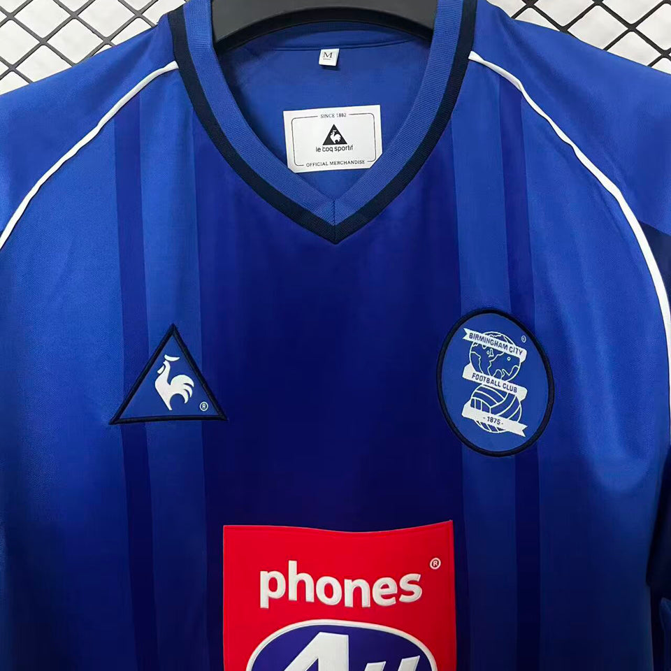 jersey 2002/2003 birmingham local manga corta versión fan retro