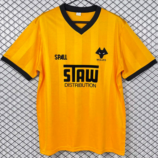 Jersey 1986/1988 Wolves Local Manga corta Versión Fan Retro