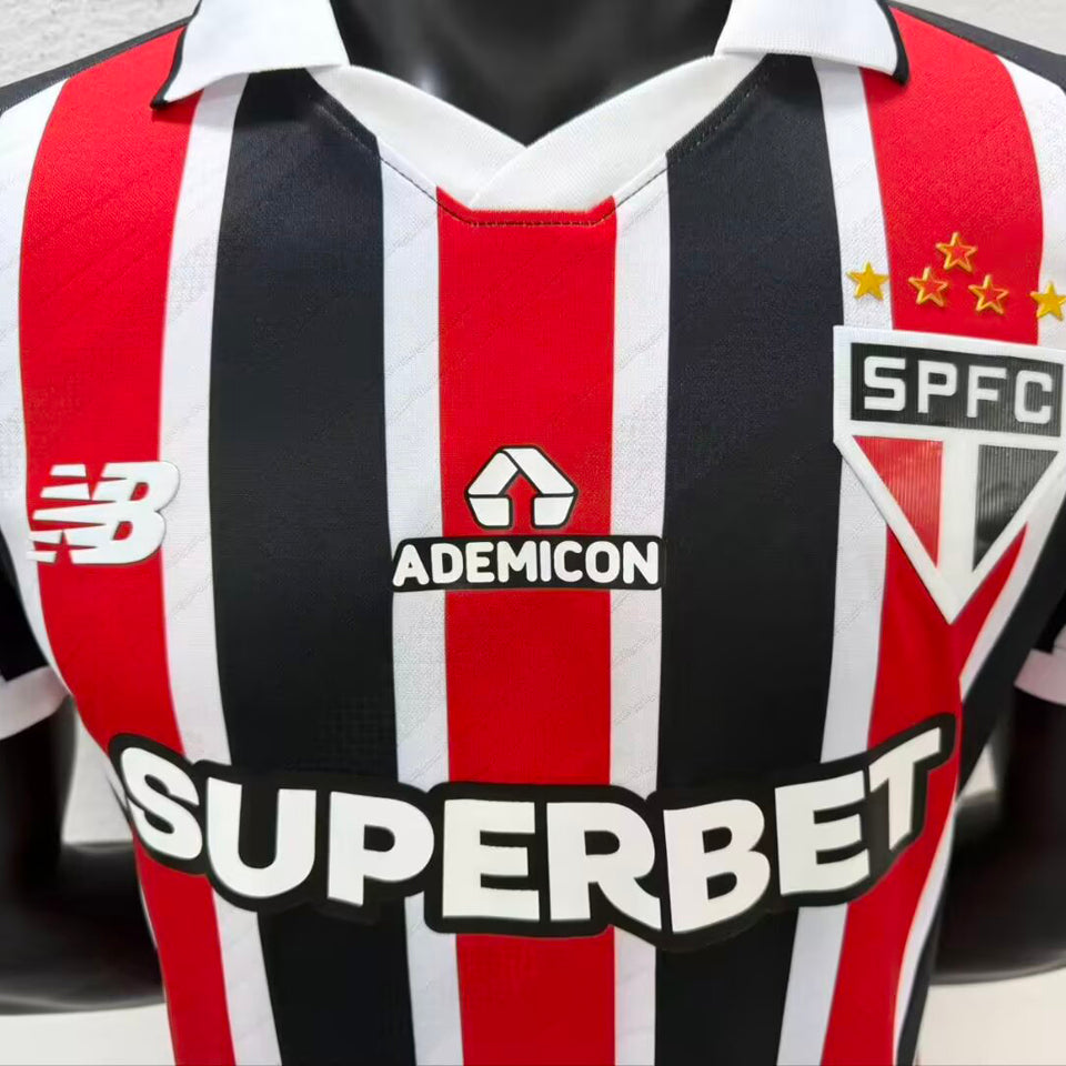 jersey 2026/27 sao paulo visitante manga corta versión jugador
