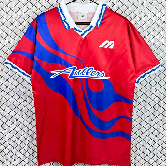 Jersey 1994 Kashima Antlers Local Manga corta Versión Fan Retro
