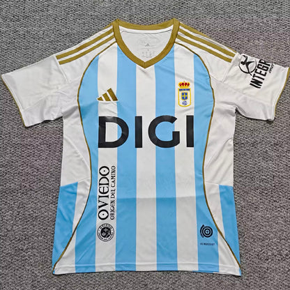 Jersey 2025/26 Real Oviedo Tercero Manga corta Versión Fan