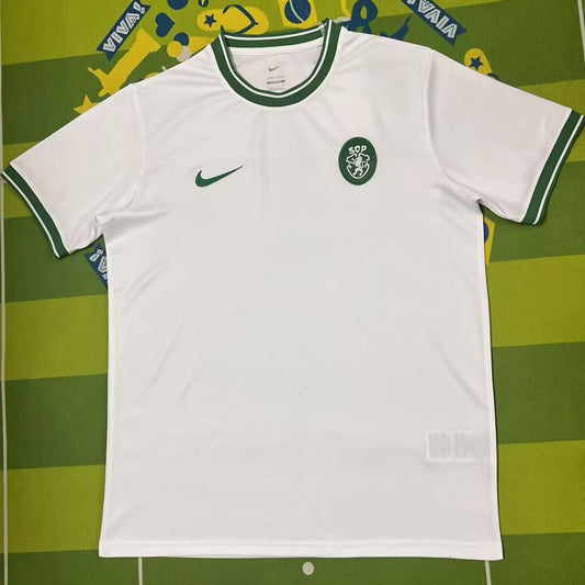 Jersey 2025/26 Sporting Lisbon Especial Manga corta Versión Fan Retro