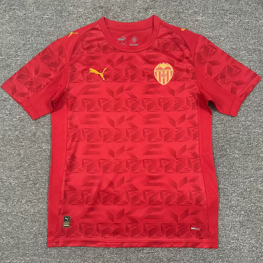 Jersey 2025/26 Valencia Visitante Manga corta Versión Fan