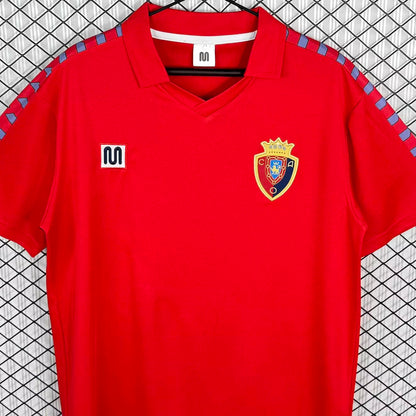 Jersey 1983 Osasuna Local Manga corta Versión Fan Retro