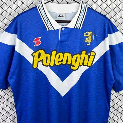 Jersey 1995/1996 Brescia Local Manga corta Versión Fan Retro