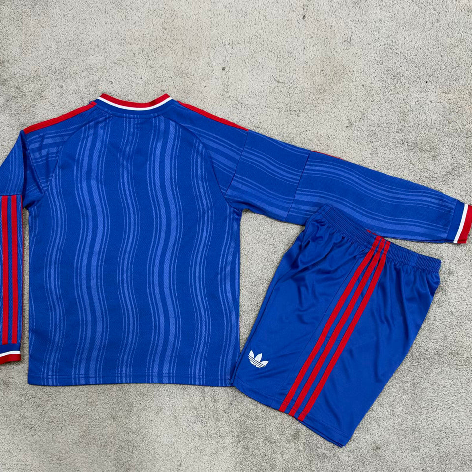 jersey 2026/27 manchester united visitante manga larga niño