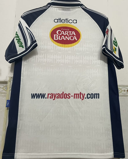 Jersey 1999/2000 Monterrey Visitante Manga corta Versión Fan Retro