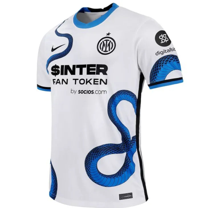 Jersey 2021/22 Inter Milan Visitante Manga corta Versión Fan