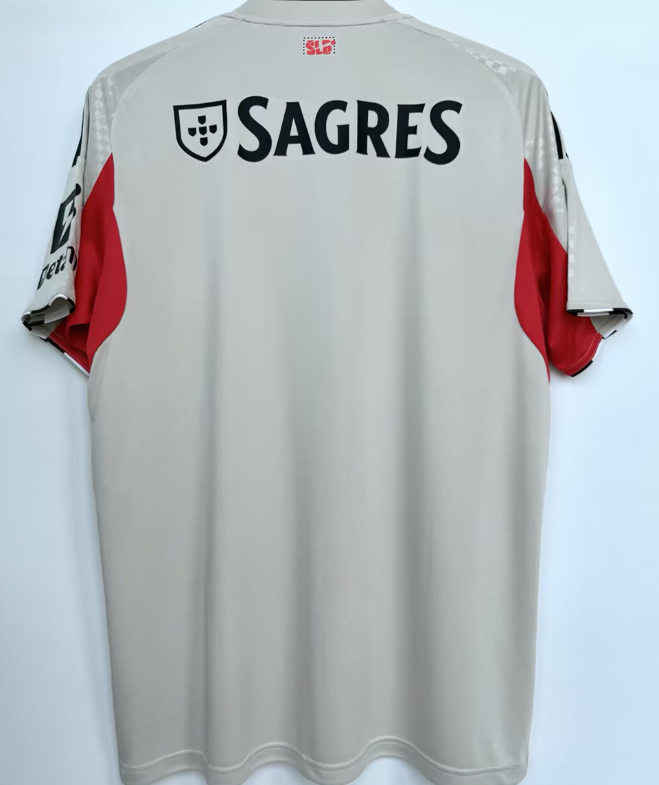 jersey 2025/26 benfica visitante manga corta versión fan
