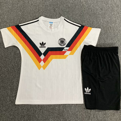1990 Alemania Local Niño Selecciones Retro