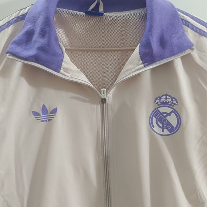 Rompeviento 2025/26 Real Madrid Retro