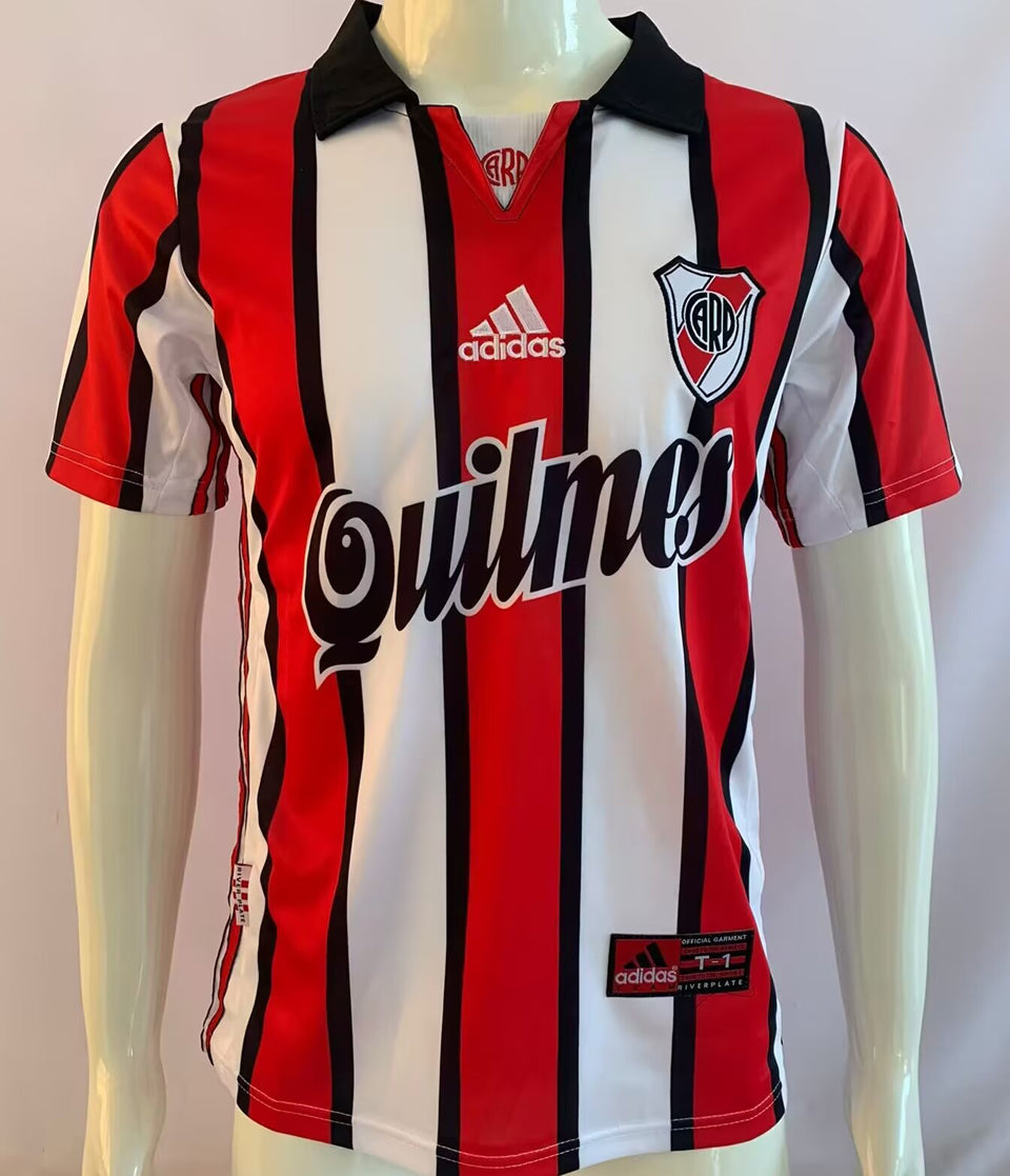 jersey 1999/2000 river plate especial manga corta versión fan retro
