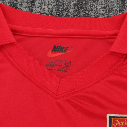 Jersey 2001/2002 Arsenal Local Manga corta Niño Retro