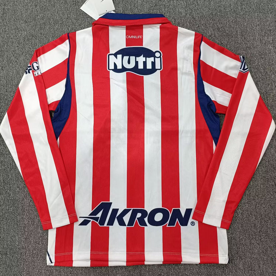 jersey 2026/27 chivas local manga larga versión fan