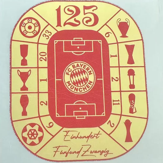 2041 Bayern Munich Parches/Letras