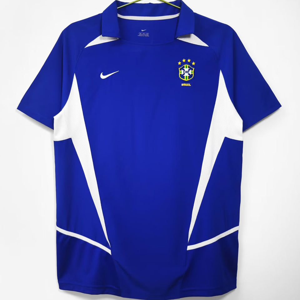 2002 brasil visitante versión fan selecciones retro