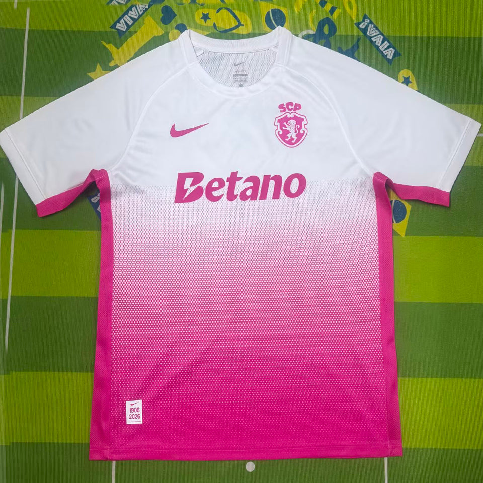 jersey 2026/27 sporting lisbon especial manga corta versión fan