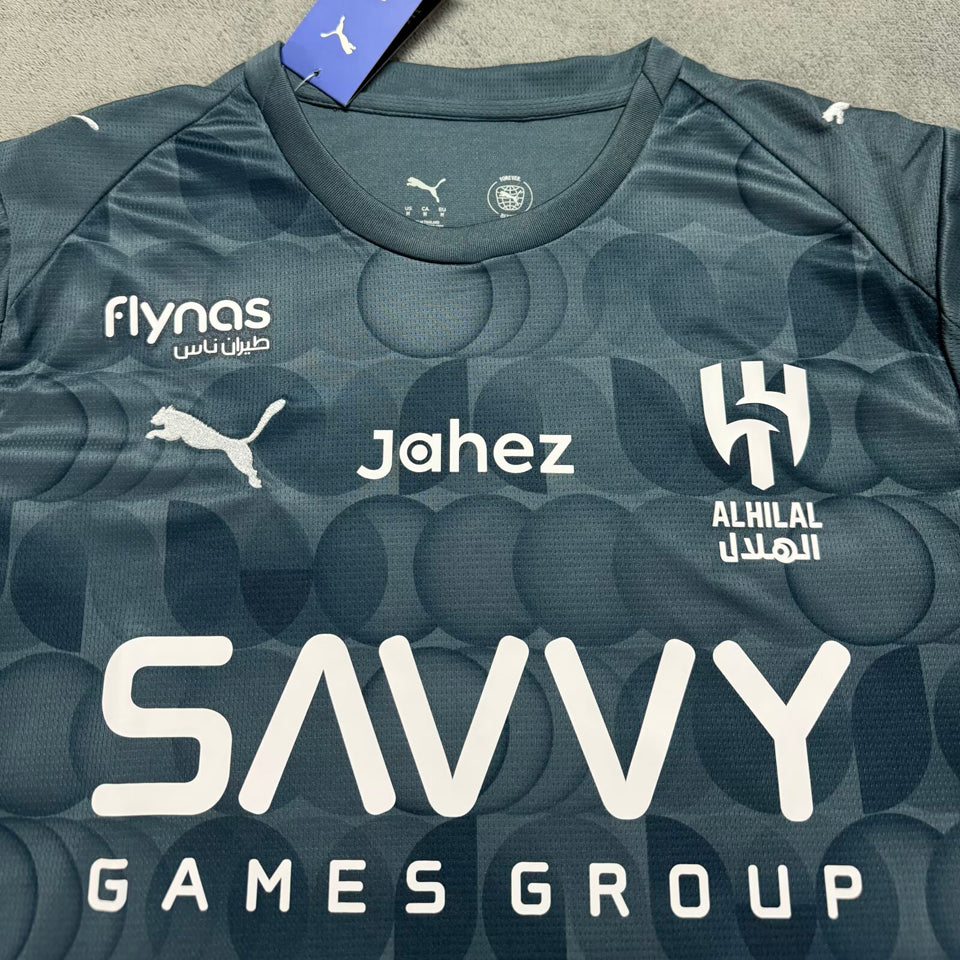 Jersey 2025/26 Al Hilal SFC Tercero Manga corta Versión Fan