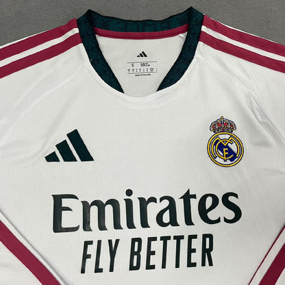 Jersey 2026/27 Real Madrid Local Manga larga Versión Fan