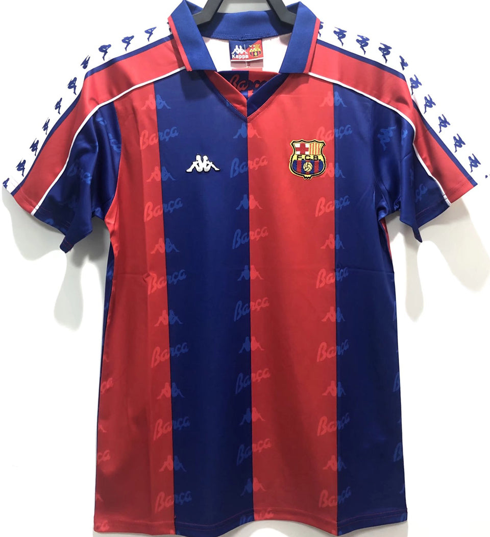 Jersey 1992/95 Barcelona Local Manga corta Versión Fan Retro