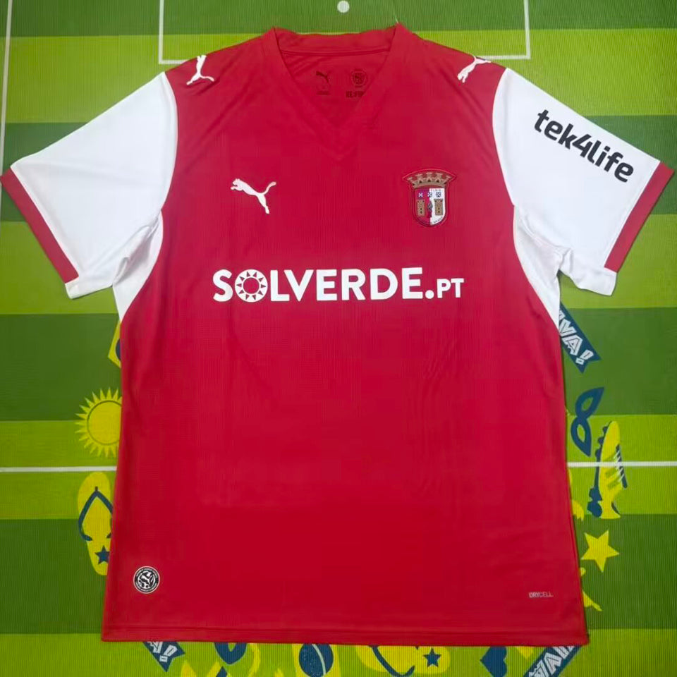 jersey 2026/27 sporting braga local manga corta versión fan