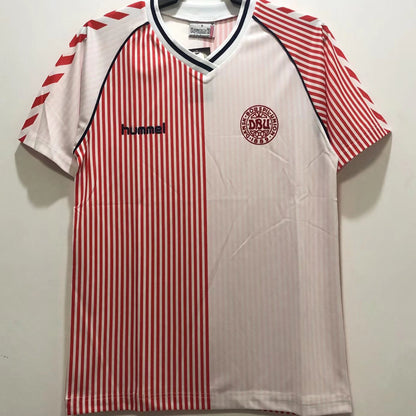 1986 Denmark Visitante Versión Fan Selecciones Retro