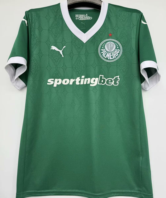 Jersey 2025/26 Palmeiras Local Manga corta Versión Fan