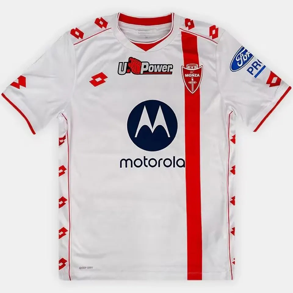 Jersey 2024/25 Monza Visitante Manga corta Versión Fan