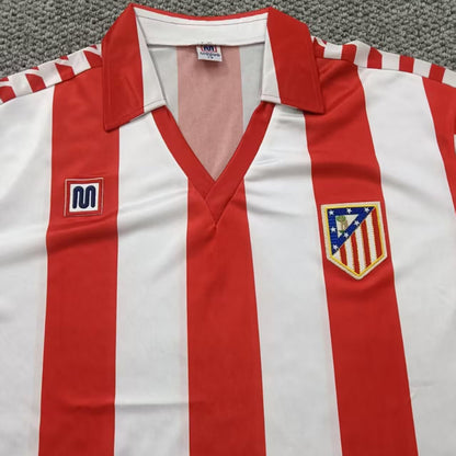 Jersey 1982/1983 Atletico de Madrid Local Manga corta Versión Fan Retro