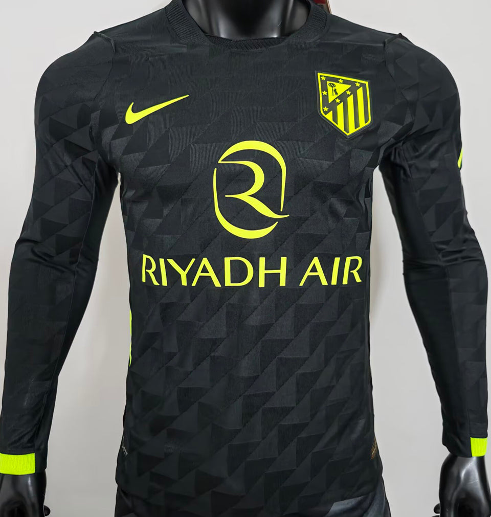 jersey 2026/27 atletico de madrid visitante manga larga versión jugador