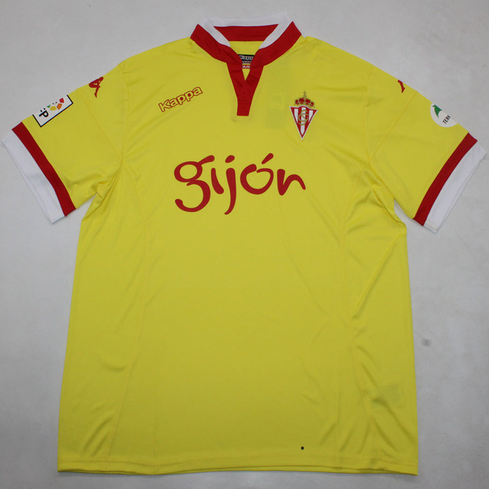 Jersey 2015/2011 Gijon Visitante Manga corta Versión Fan Retro