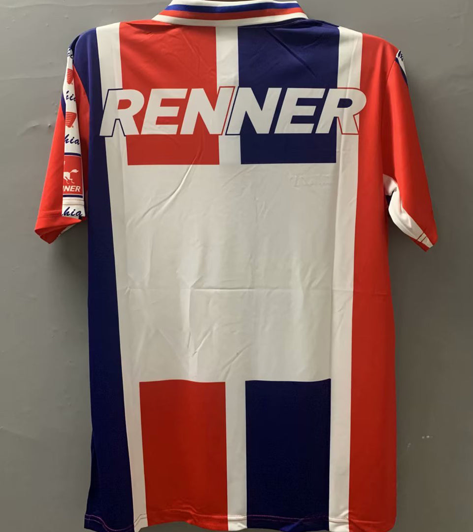 jersey 1996 bahia visitante manga corta versión fan retro