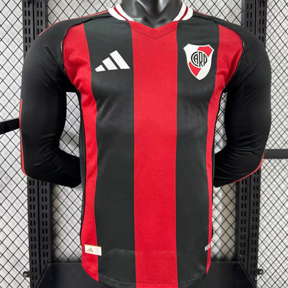 Jersey 2025/26 River Plate Visitante Manga larga Versión Jugador