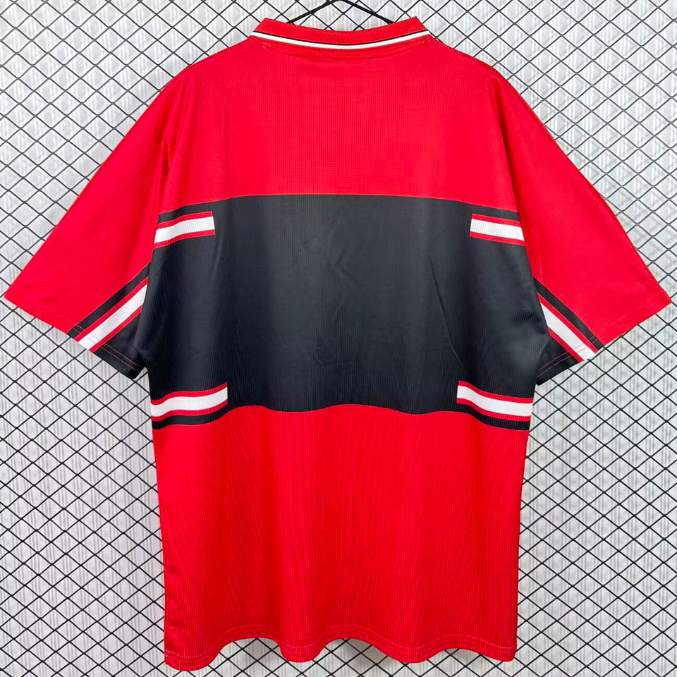 jersey 2000/2001 freiburg local manga corta versión fan retro