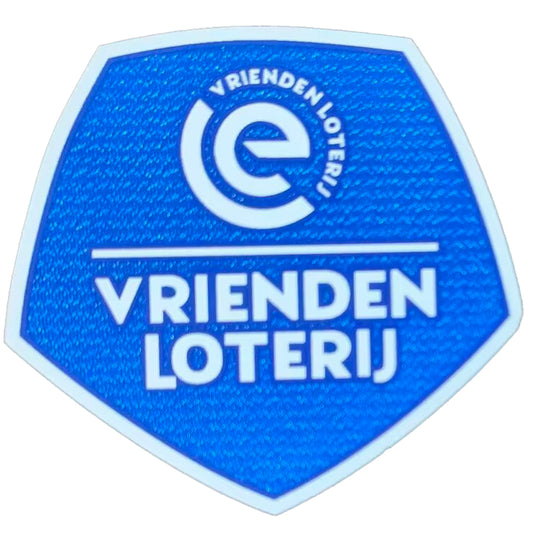2025/26 VRiende Loterij Blue Patch 2025 Parches/Letras
