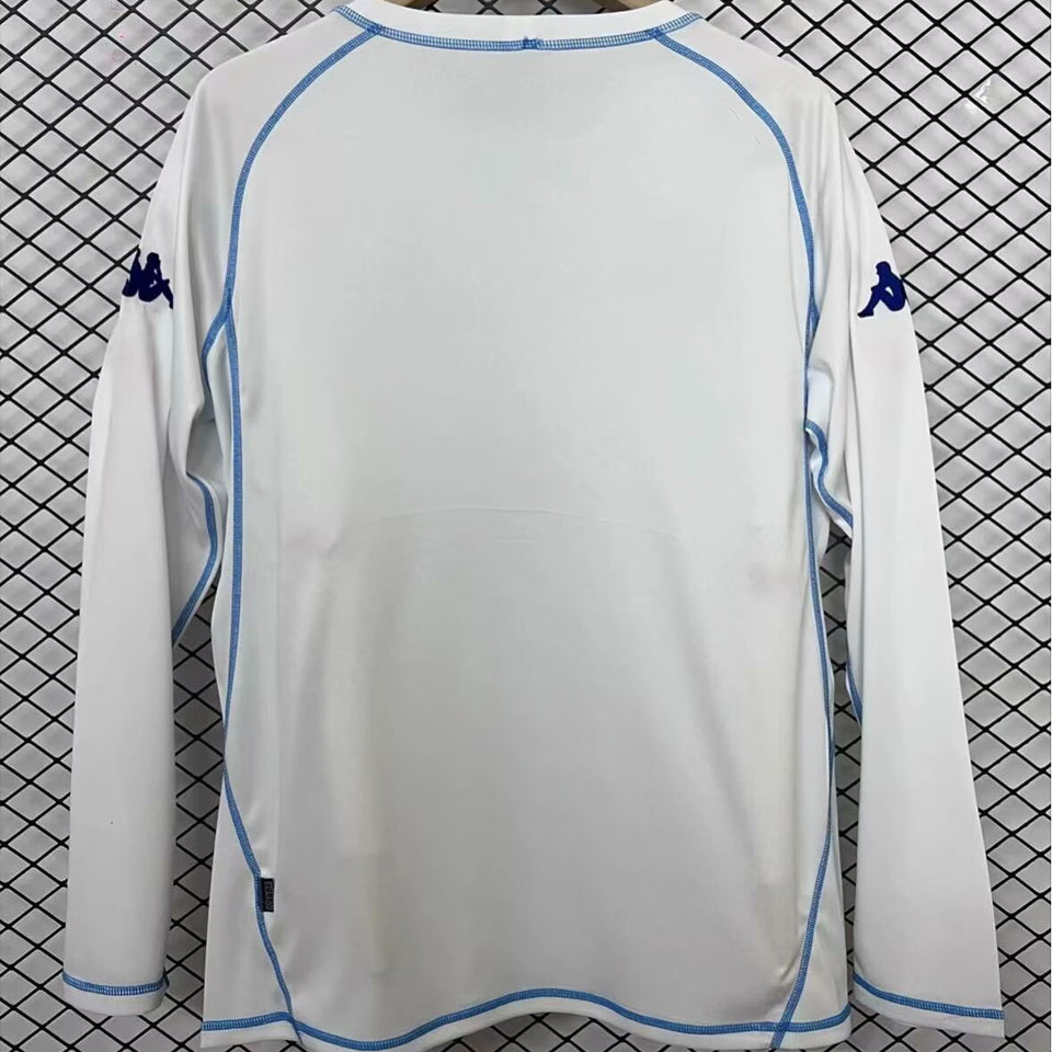 Jersey 2003/04 AJ Auxerre Local Manga larga Versión Fan Retro