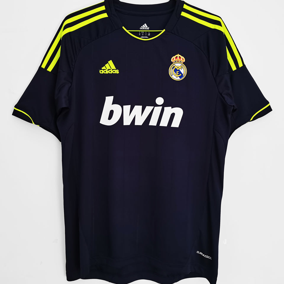 jersey 2012/13 real madrid visitante manga corta versión fan retro
