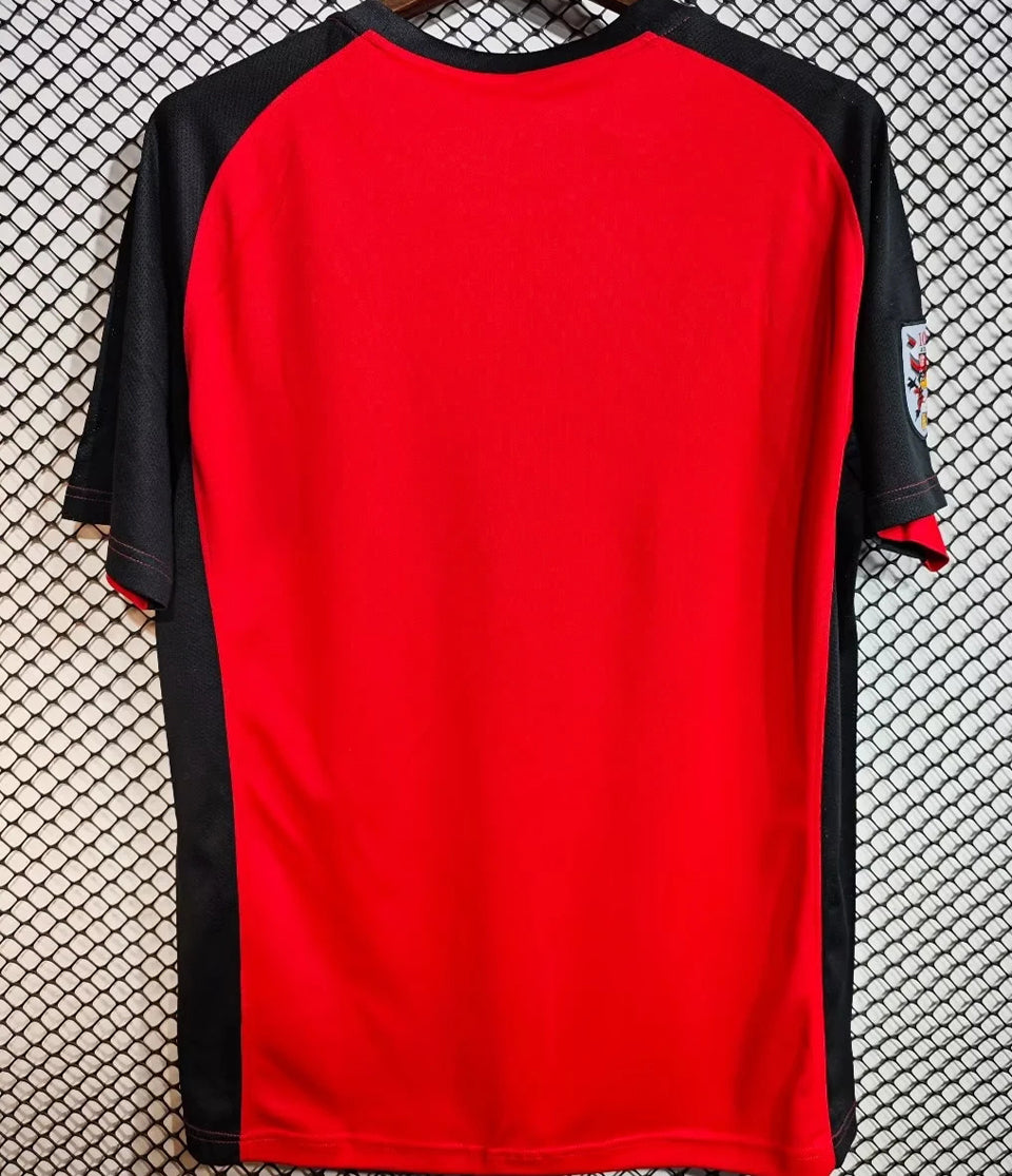 jersey 2000 flamengo local manga corta versión fan retro