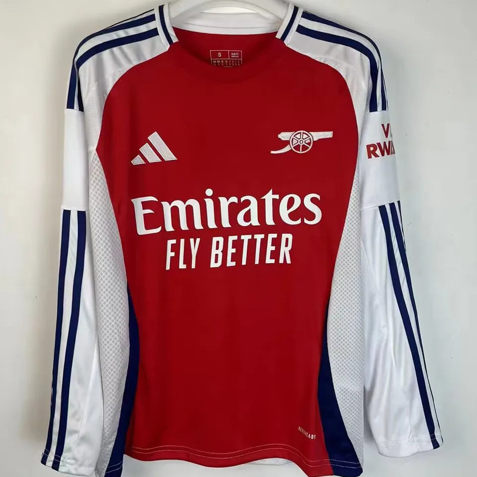 Jersey 2024/25 Arsenal Local Manga larga Versión Fan