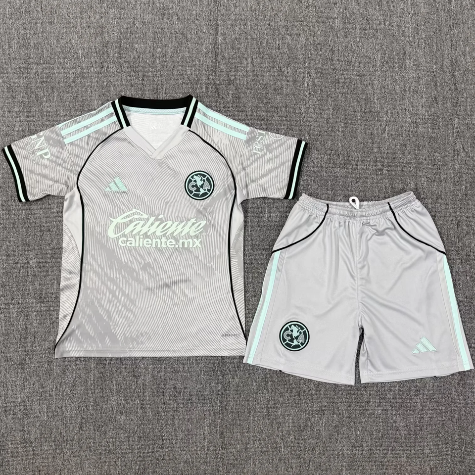 jersey 2025/26 club america tercero manga corta niño