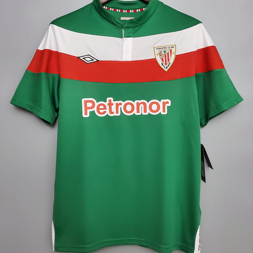 jersey 2011/12 bilbao at visitante manga corta versión fan retro