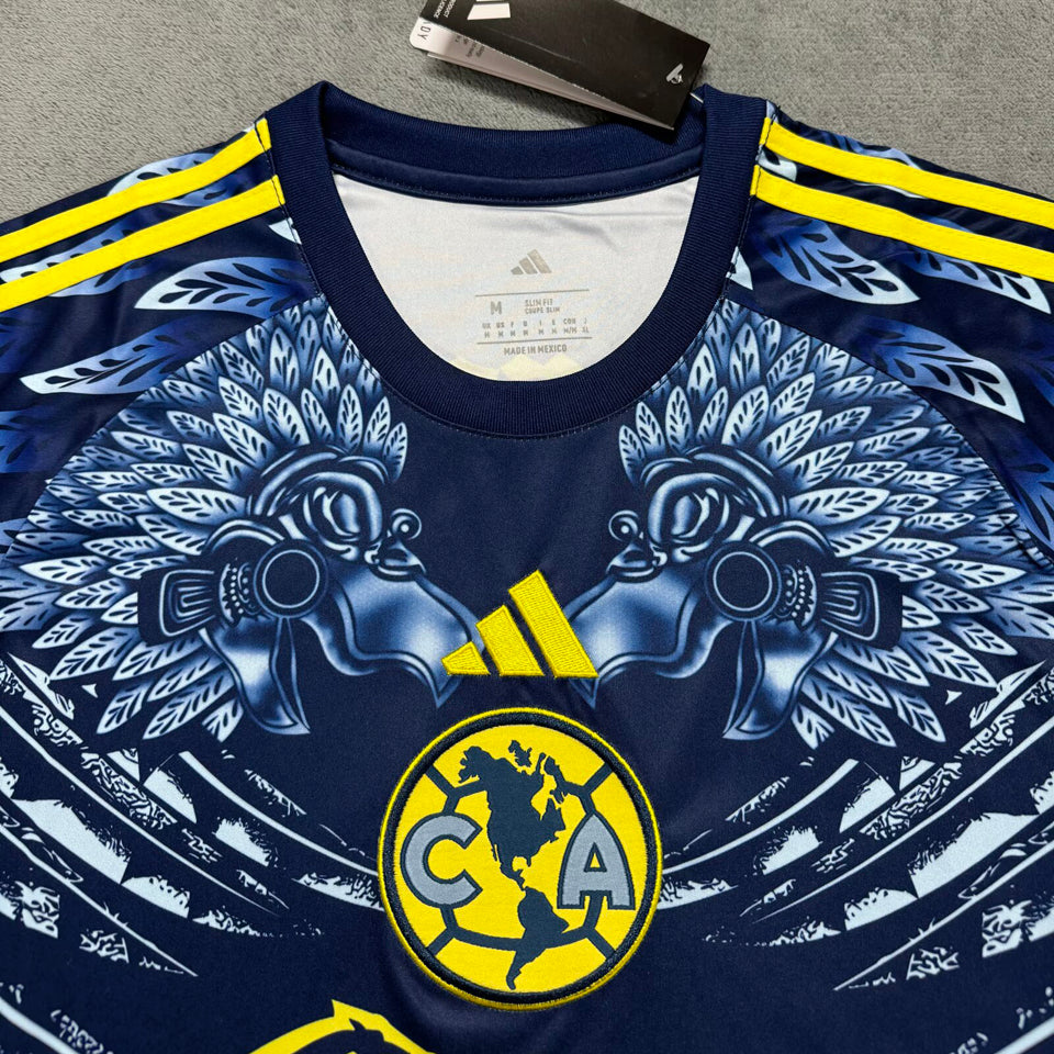 jersey 2025/26 club america visitante manga corta versión fan