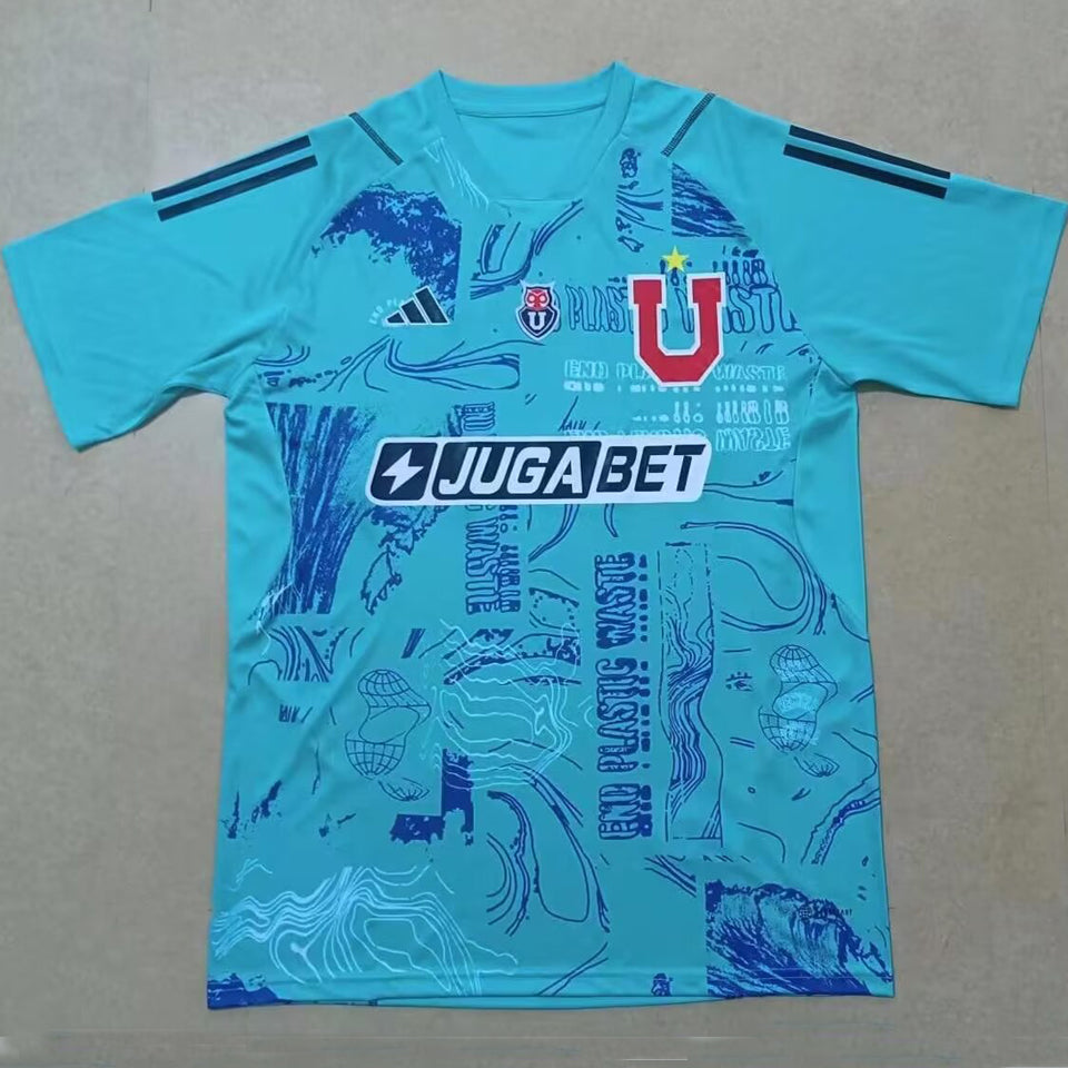 Jersey 2024/25 Universidad de Chile Portero Manga corta Versión Fan