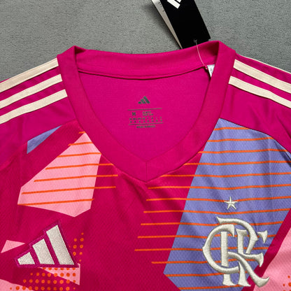 Jersey 2025/26 Flamengo Pink Portero Manga corta Versión Fan