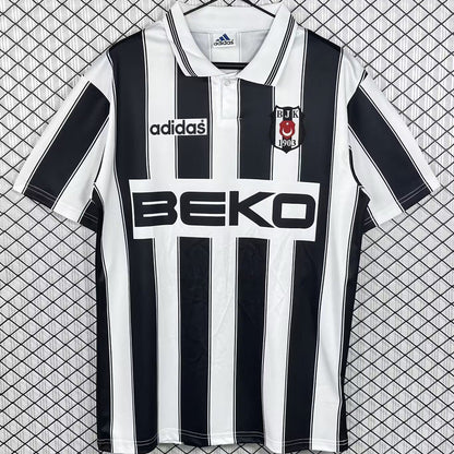 Jersey 1996/1997 Besktas Visitante Manga corta Versión Fan Retro